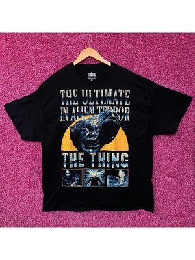The Thing "The Ultimate in Alien Terror" Movie Graphic T-Shirt 2XL